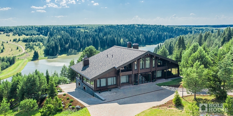 Построенные объекты Дом из клееного бруса по проекту Австрия v1 Holz House 7