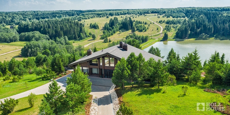 Построенные объекты Дом из клееного бруса по проекту Австрия v1 Holz House 9