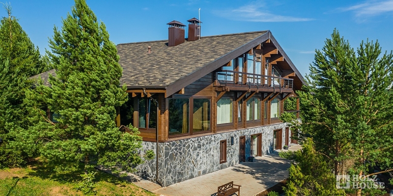 Построенные объекты Дом из клееного бруса по проекту Австрия v1 Holz House 12