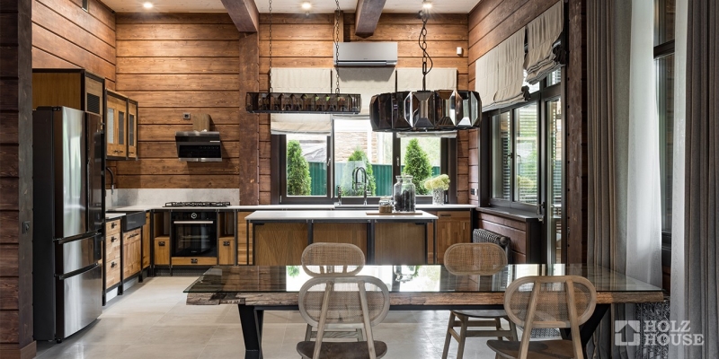 Дом из клееного бруса по проекту \"Бельфор\" Фото 17