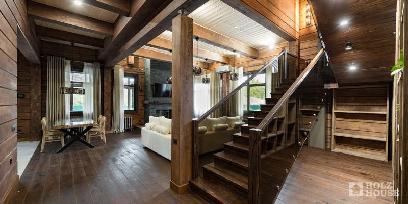 Дом из клееного бруса по проекту \"Бельфор\" Фото 25