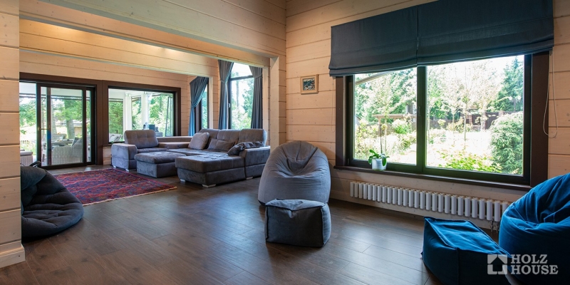 Дом из клееного бруса по проекту \"Дакота\" Фото 24