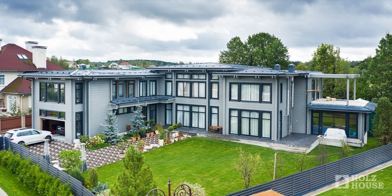 Дом из клееного бруса по проекту Денвер - фото 1 на сайте Holz House