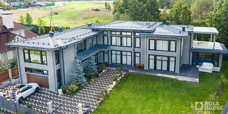 Дом из клееного бруса по проекту Денвер - фото 2 на сайте Holz House