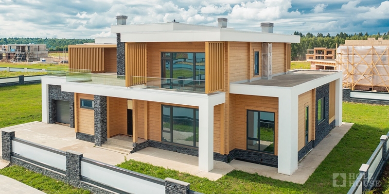 Дом из клееного бруса по проекту \"Фальстер\" Фото 1