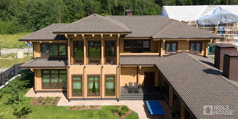 Дом из клееного бруса по проекту \"Кальяри\" Фото 9