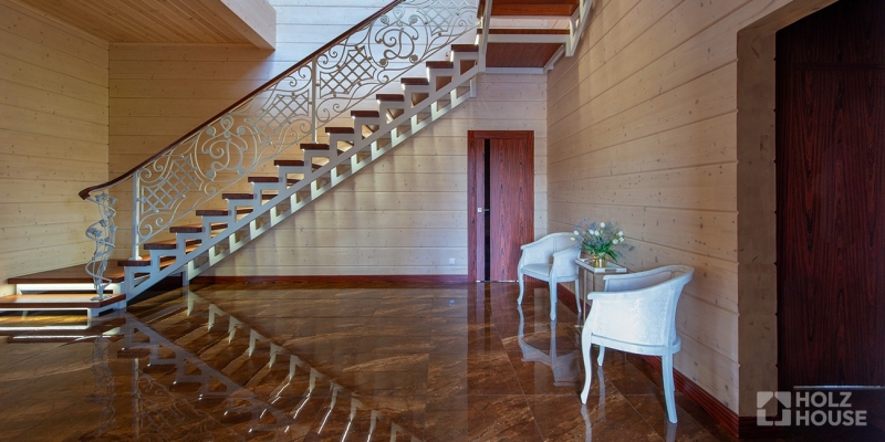 Дом из клееного бруса по проекту \"Кальяри\" Фото 16