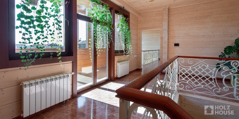 Дом из клееного бруса по проекту \"Кальяри\" Фото 32