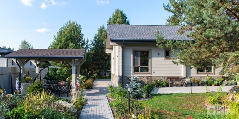 Дом из клееного бруса по проекту \"Лахти\" Фото 17