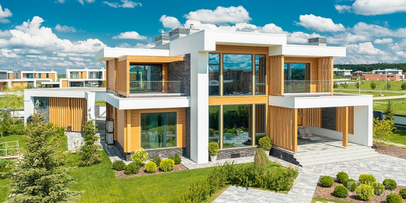 Дом из клееного бруса по проекту \"Рюген\" Фото 1