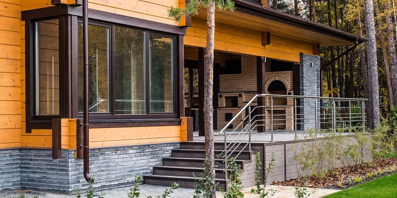 Двухэтажный дом из клееного бруса по проекту Венеция - фото 17 на сайте Holz House