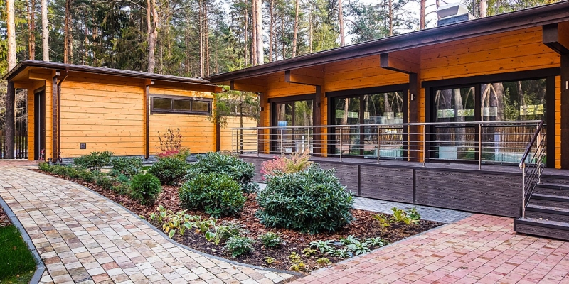 Двухэтажный дом из клееного бруса по проекту Венеция - фото 20 на сайте Holz House