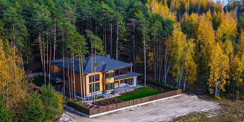 Двухэтажный дом из клееного бруса по проекту Венеция - фото 28 на сайте Holz House