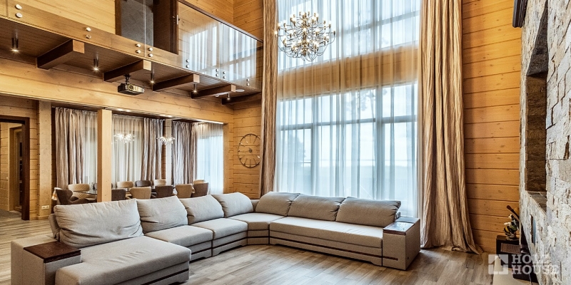 Двухэтажный дом из клееного бруса по проекту Венеция - фото 7 на сайте Holz House