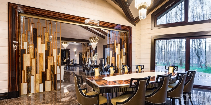 Большой одноэтажный дом из клееного бруса по проекту Вердэн - фото 19 на сайте Holz House