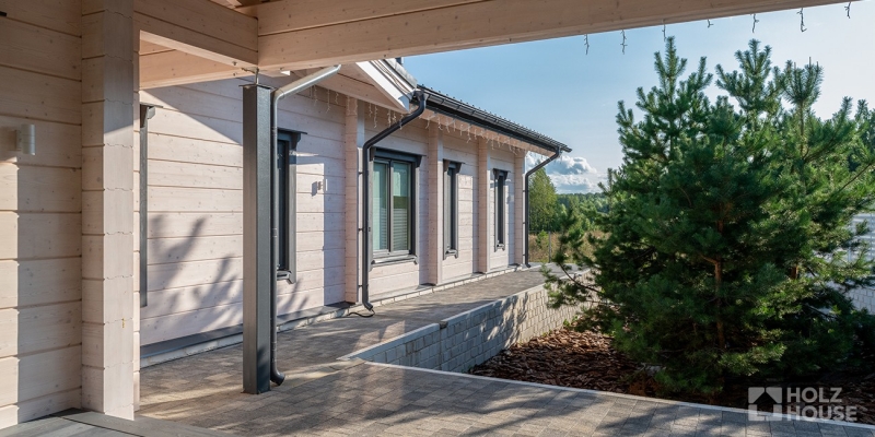 Дом из клееного бруса по проекту \"Лиссабон\" Фото 17