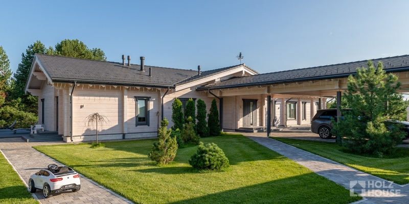 Дом из клееного бруса по проекту \"Лиссабон\" Фото 19