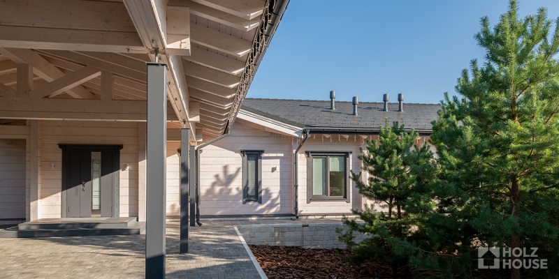 Дом из клееного бруса по проекту \"Лиссабон\" Фото 21