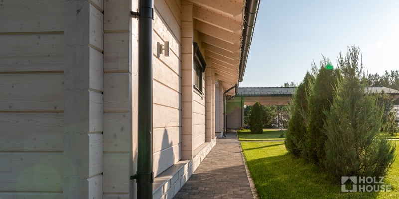 Дом из клееного бруса по проекту \"Лиссабон\" Фото 24