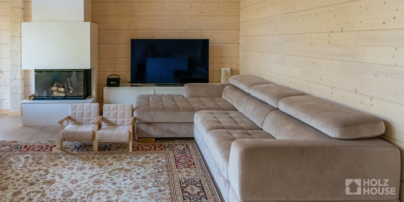 Дом из клееного бруса по проекту \"Лиссабон\" Фото 30