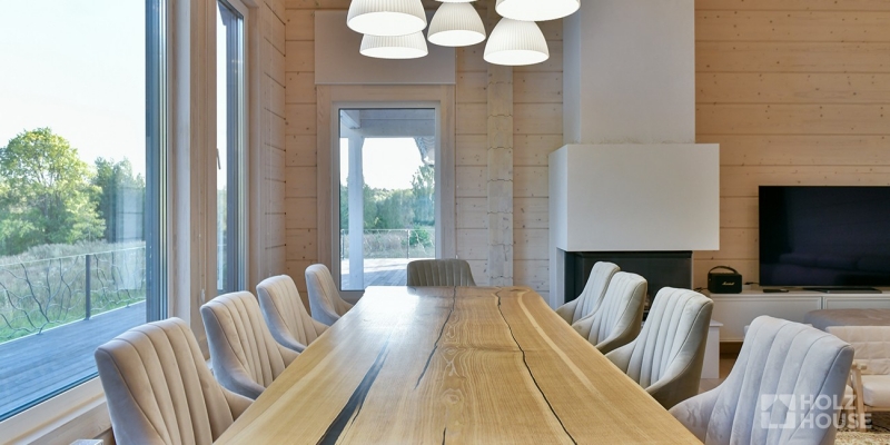 Дом из клееного бруса по проекту \"Лиссабон\" Фото 32