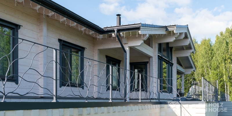 Дом из клееного бруса по проекту \"Лиссабон\" Фото 3