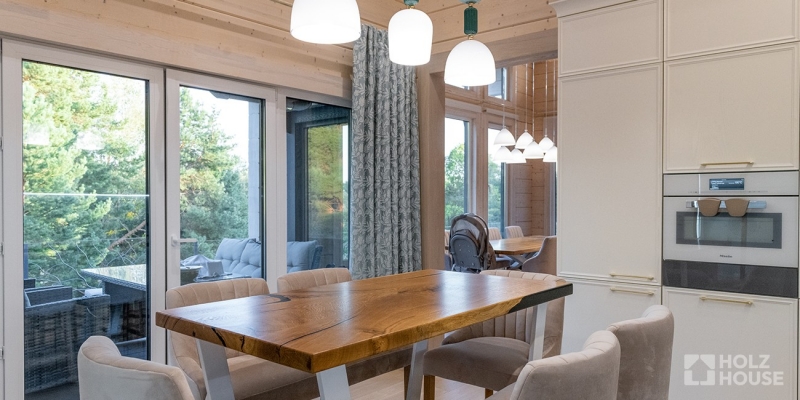 Дом из клееного бруса по проекту \"Лиссабон\" Фото 42