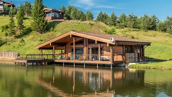 Баня из клееного бруса Австрия Баня из клееного бруса Австрия