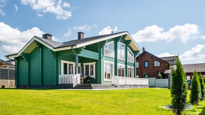 Дом из клееного бруса Белфаст Дом из клееного бруса Белфаст