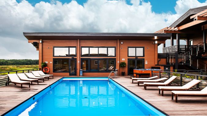 SPA-комплекс из клееного бруса SPA-комплекс из клееного бруса