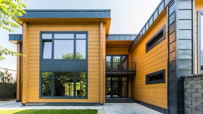 Дом из клееного бруса по проекту Кардифф Дом из клееного бруса по проекту Кардифф