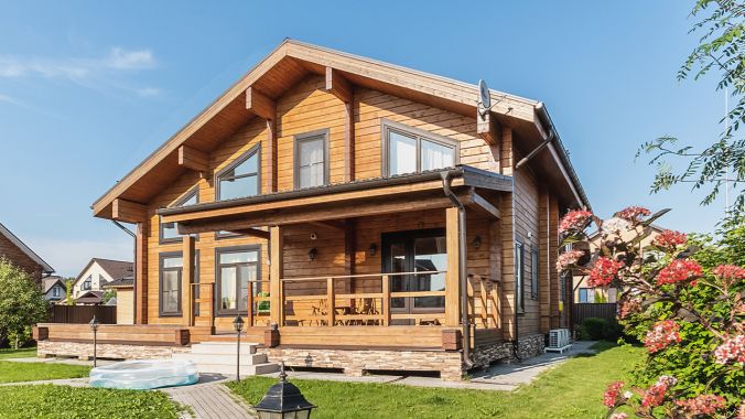 Дом из клееного бруса Мельбурн Дом из клееного бруса Мельбурн