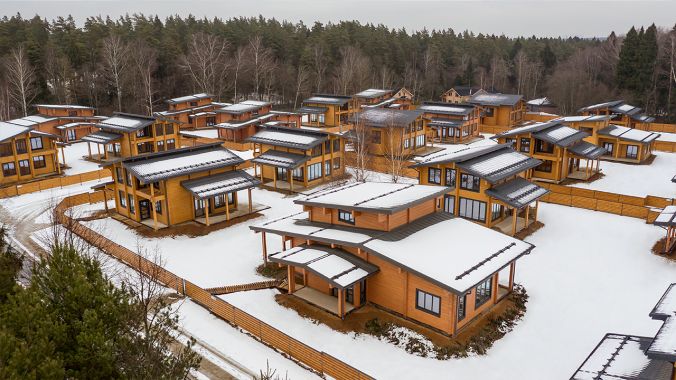 Михалково Парк. Масштабный проект Holz House: 22 дома. Михалково Парк. Масштабный проект Holz House: 22 дома.