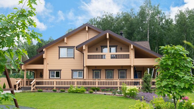 Дом из клееного бруса Ольборг Дом из клееного бруса Ольборг