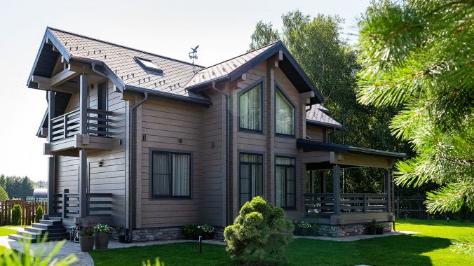 Дом из клееного бруса Прага-мини Дом из клееного бруса Прага-мини