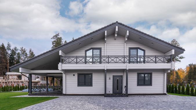 Дом из клееного бруса Ривертон Дом из клееного бруса Ривертон