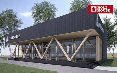 Holz House продолжает строительство в парках Московской области.