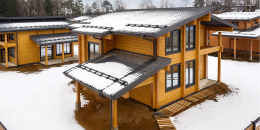 Проект двухэтажного дома Тарту в стиле модерн - фото 29 на сайте Holz House