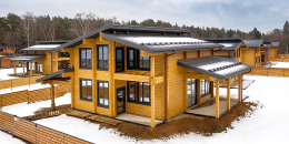 Проект двухэтажного дома Тарту в стиле модерн - фото 30 на сайте Holz House