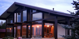 Стильный дом из клееного бруса в стиле фахверк Норд - фото 4 на сайте Holz House