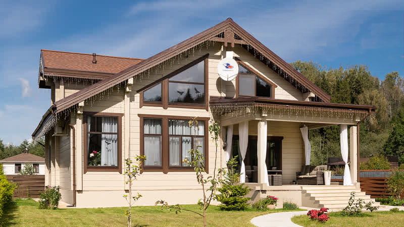 Дом из клееного бруса "Эверетт"